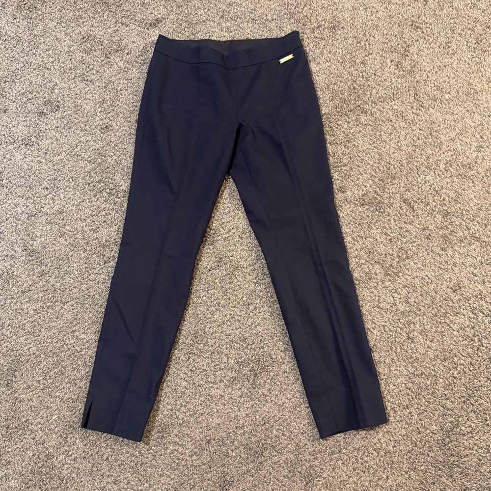 Tory Burch Navy Blue Work Slacks